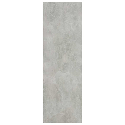 bogreol 40x24x75 cm konstrueret træ betongrå