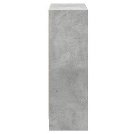 bogreol 60x24x76 cm konstrueret træ hvid