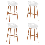 barstole 4 stk. hvid