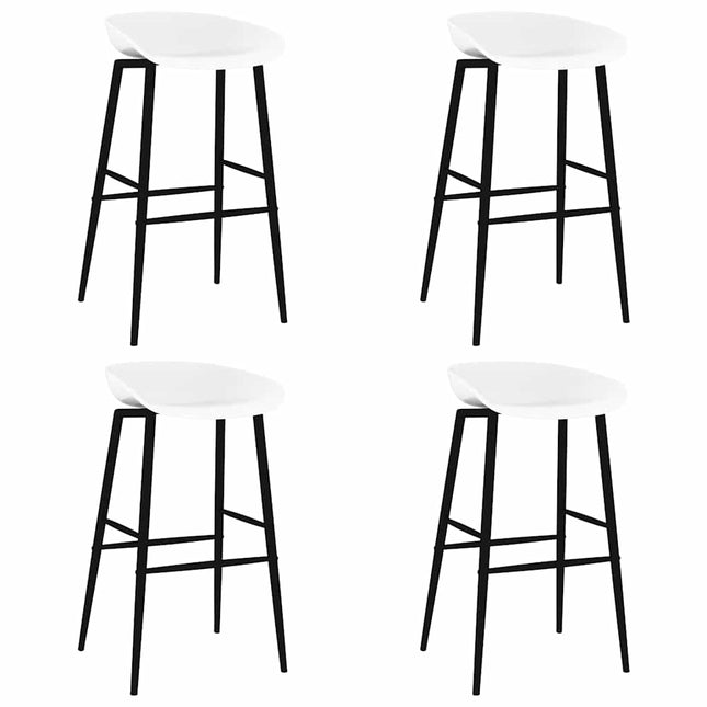barstole 4 stk. hvid