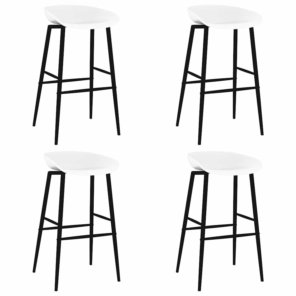 barstole 4 stk. hvid