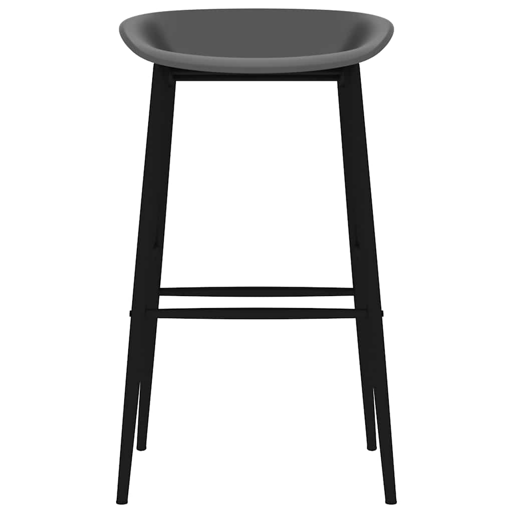 barstole 4 stk. grå