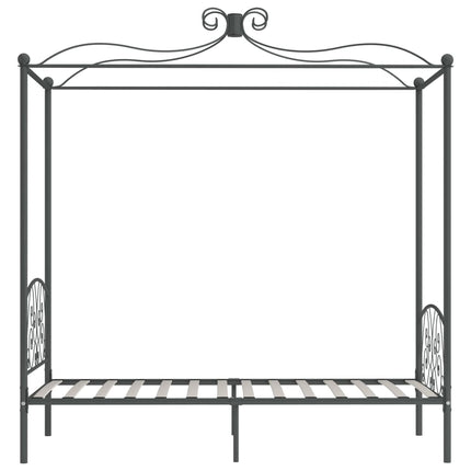 sengestel til himmelseng 90 x 200 cm metal grå