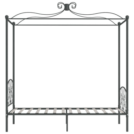 sengestel til himmelseng 100 x 200 cm metal grå