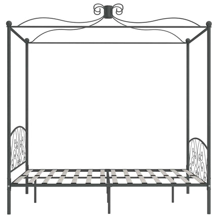 sengestel til himmelseng 160 x 200 cm metal grå