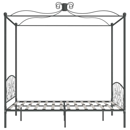 sengestel til himmelseng 180 x 200 cm metal grå