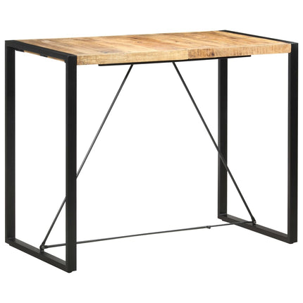 barbord 140 x 70 x 110 cm massivt mangotræ