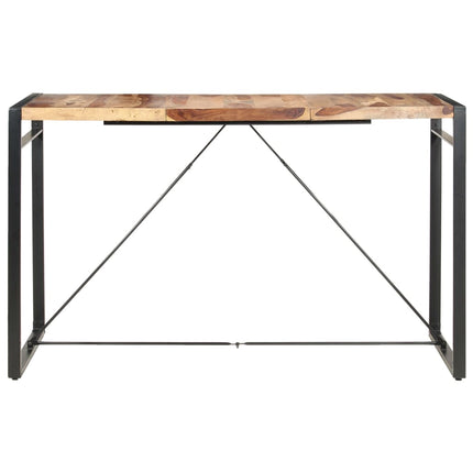 barbord 180 x 90 x 110 cm massivt akacietræ