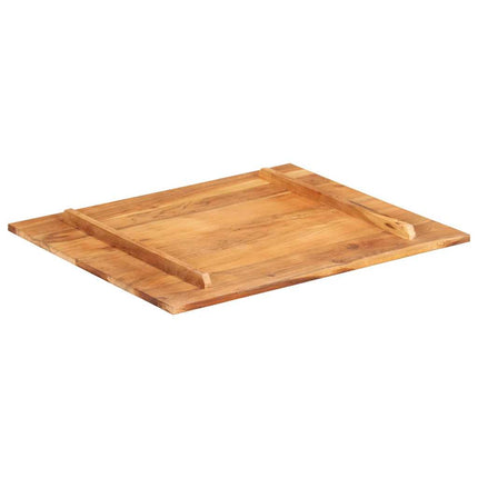 bordplade 15-16 mm 60x70 cm massivt akacietræ
