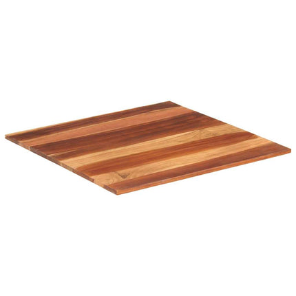 bordplade 15-16 mm 70x70 cm massivt akacietræ