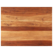 bordplade 15-16 mm 70x90 cm massivt akacietræ