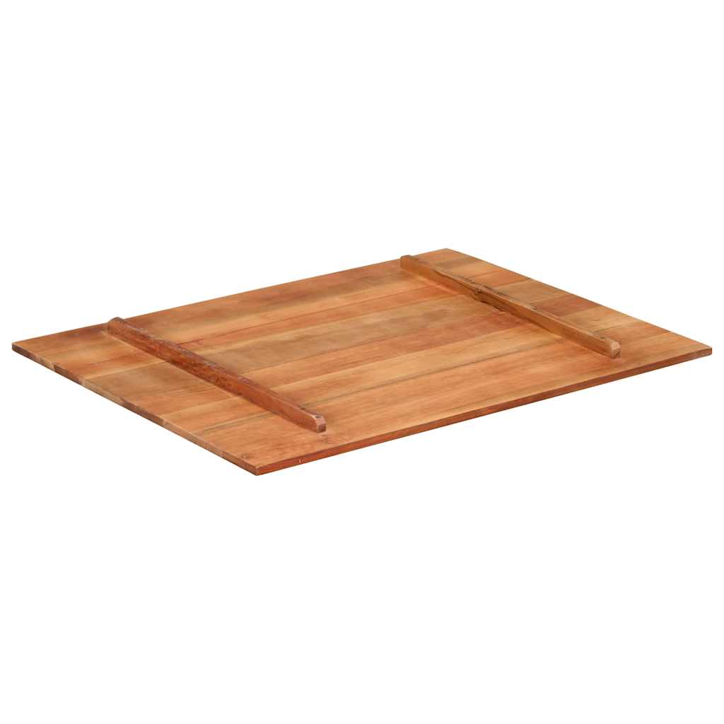 bordplade 15-16 mm 70x90 cm massivt akacietræ