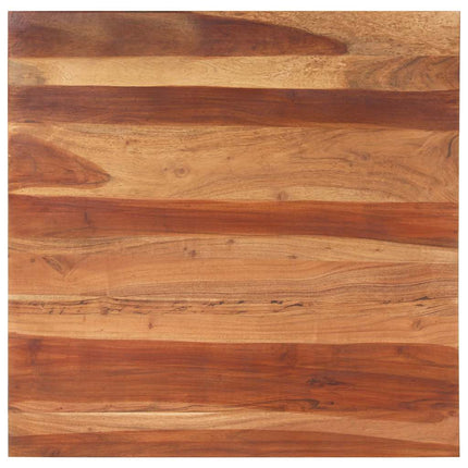 bordplade 25-27 mm 80x80 cm massivt akacietræ