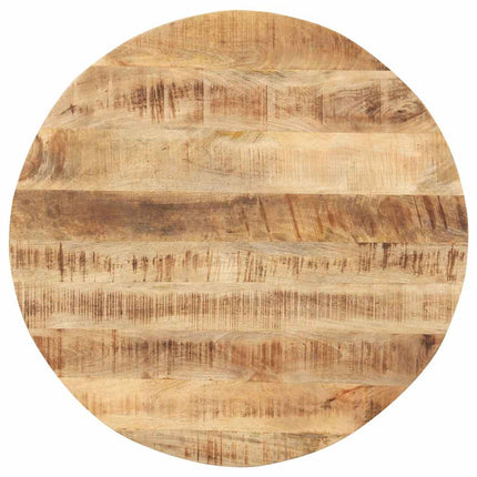 bordplade 15-16 mm rund 70 cm massivt mangotræ