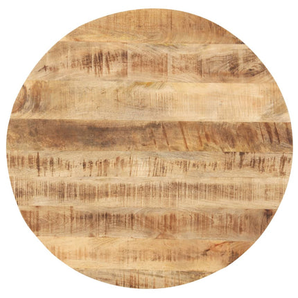 bordplade 25-27 mm 70 cm rund massivt mangotræ