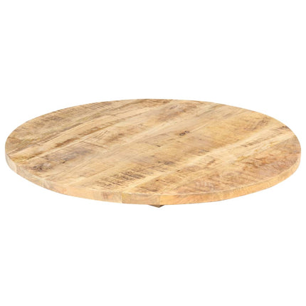 bordplade 25-27 mm 70 cm rund massivt mangotræ
