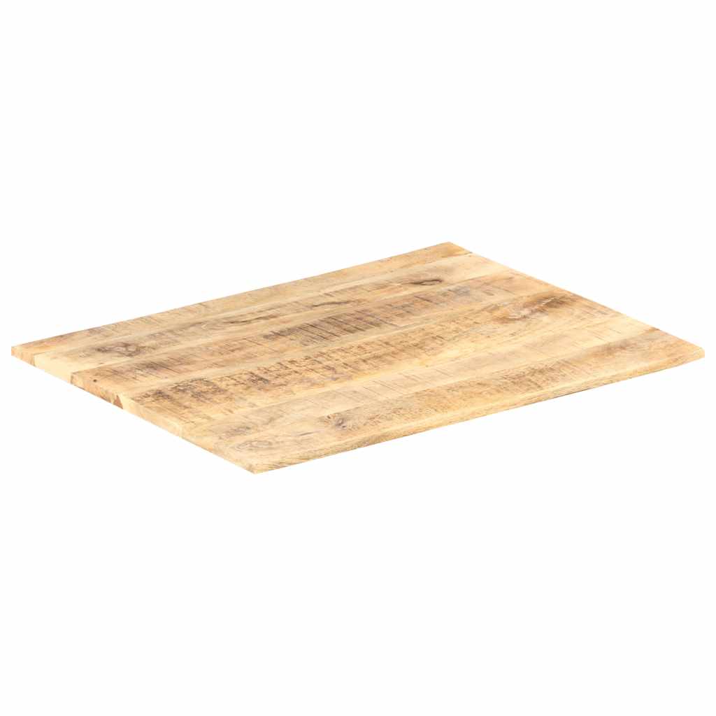 bordplade 15-16 mm 70x60 cm massivt mangotræ