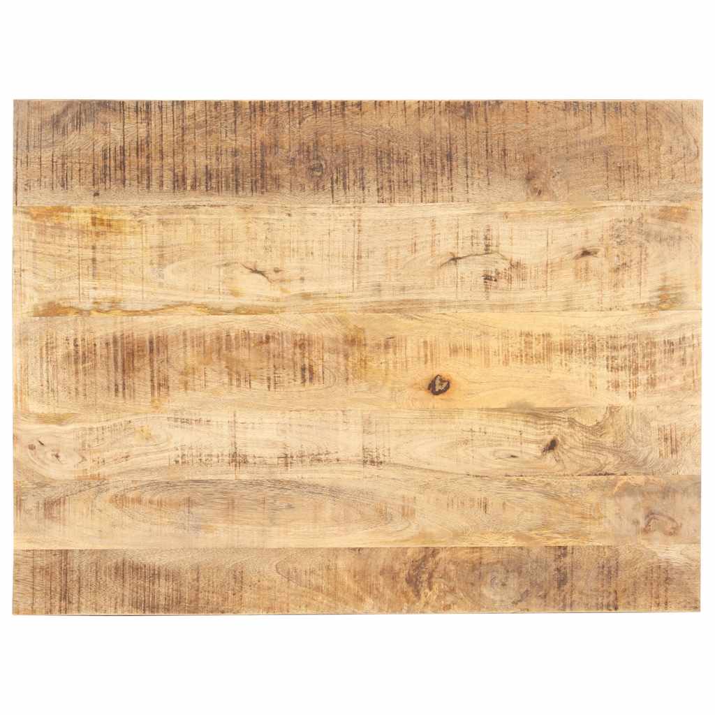 bordplade 15-16 mm 80x70 cm massivt mangotræ