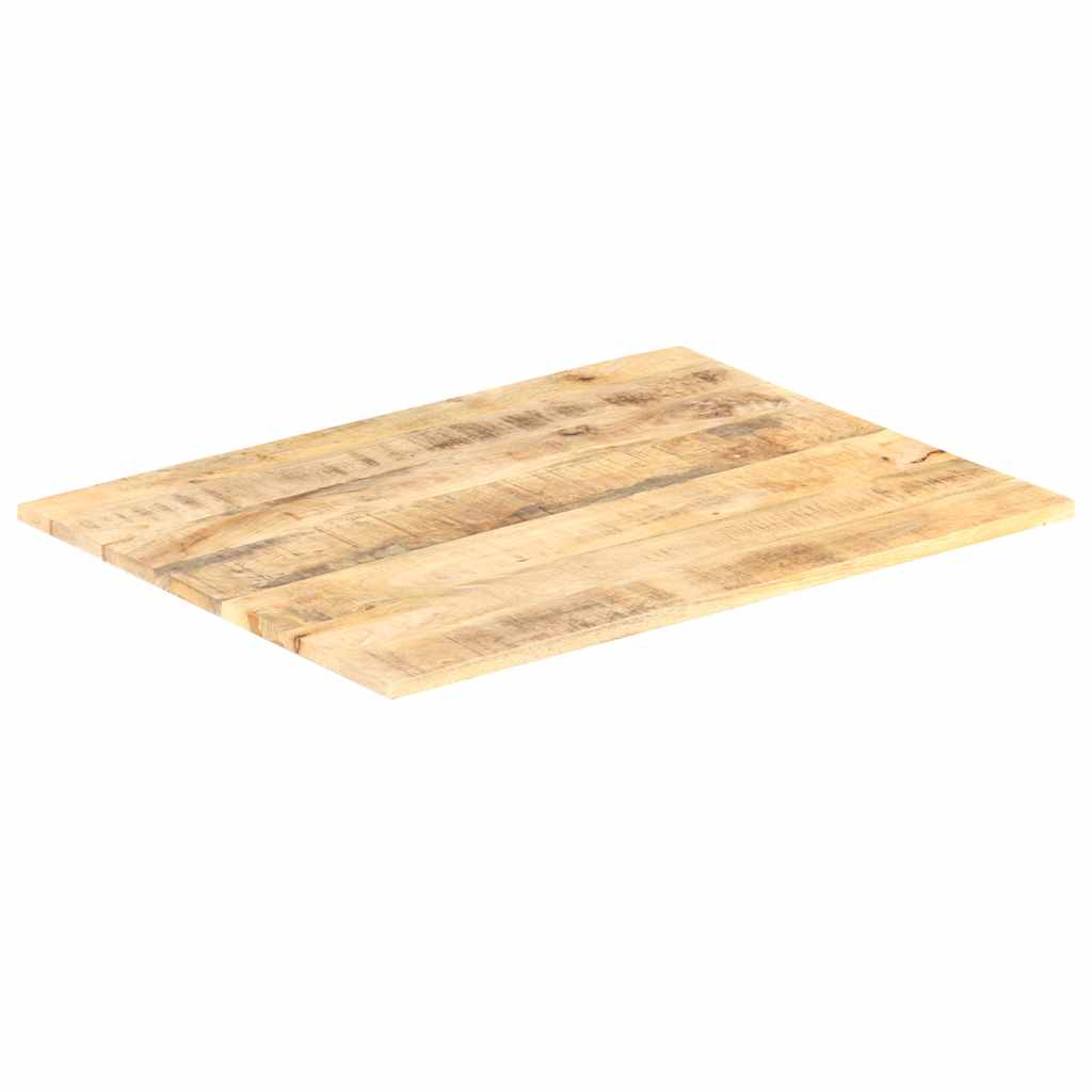 bordplade 15-16 mm 80x70 cm massivt mangotræ