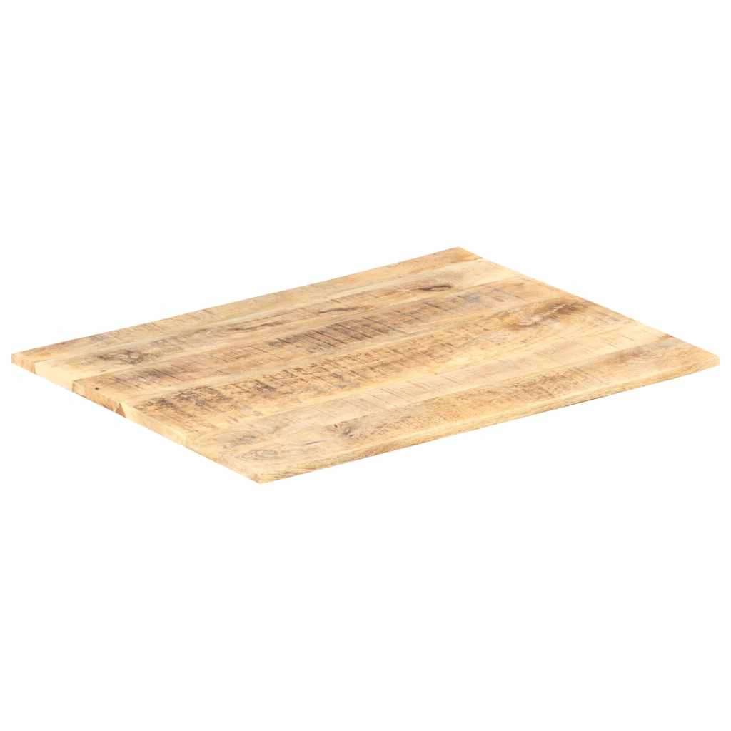 bordplade 15-16 mm 80x70 cm massivt mangotræ