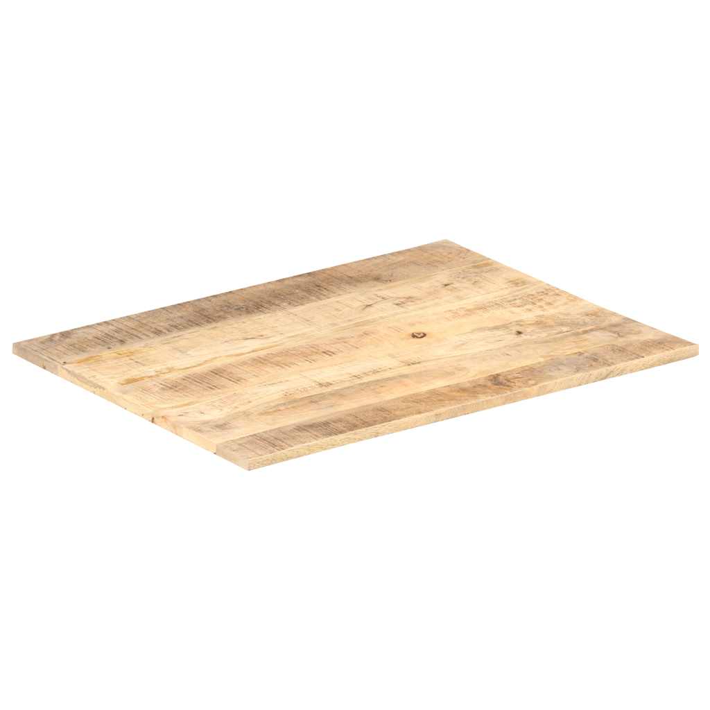 bordplade 15-16 mm 80x70 cm massivt mangotræ