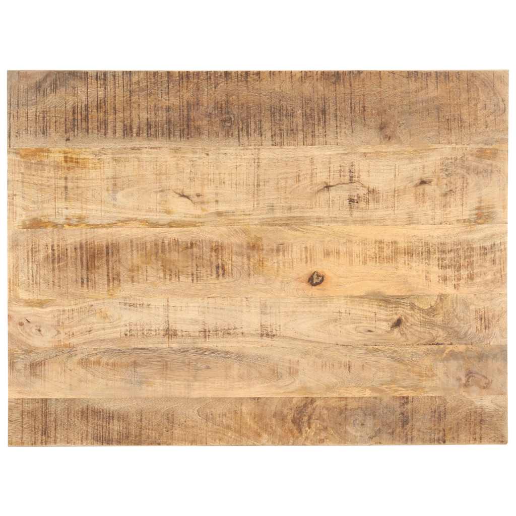 bordplade 25-27 mm 90x60 cm massivt mangotr