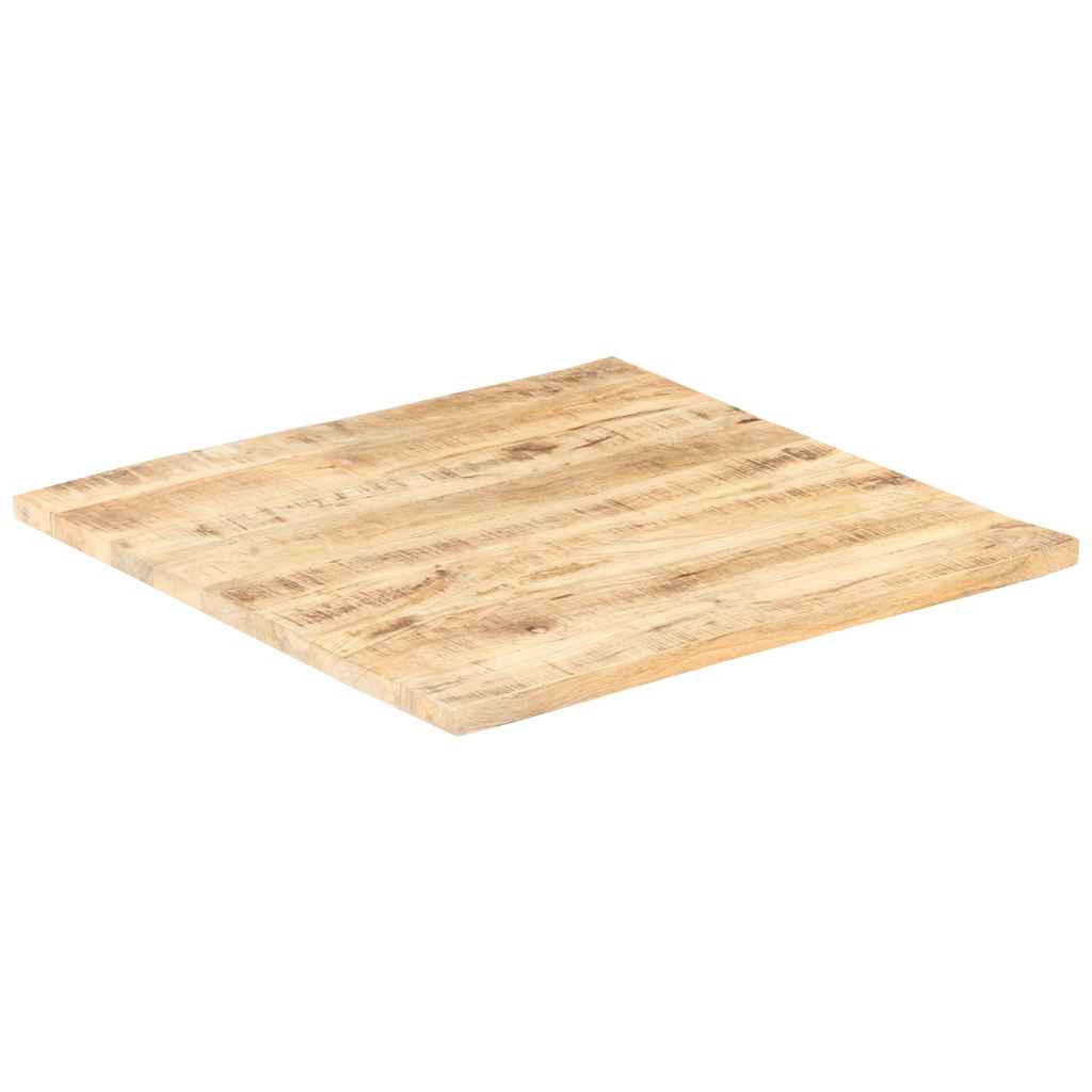 bordplade 25-27 mm 70x70 cm massivt mangotræ