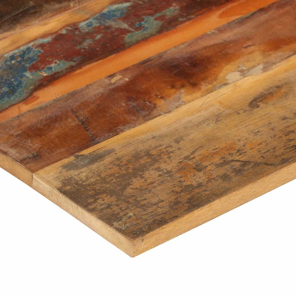 bordplade 60x60 cm 15-16 mm firkantet massivt genbrugstræ