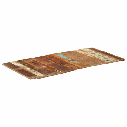 bordplade 60x120 cm 15-16 mm rektangulær massivt genbrugstræ