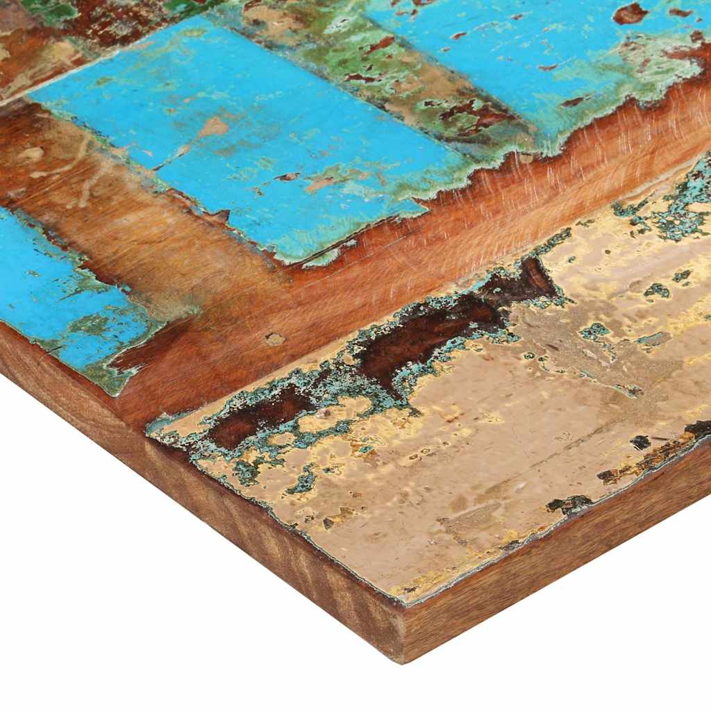 bordplade 60x90 cm 25-27 mm rektangulær massivt genbrugstræ