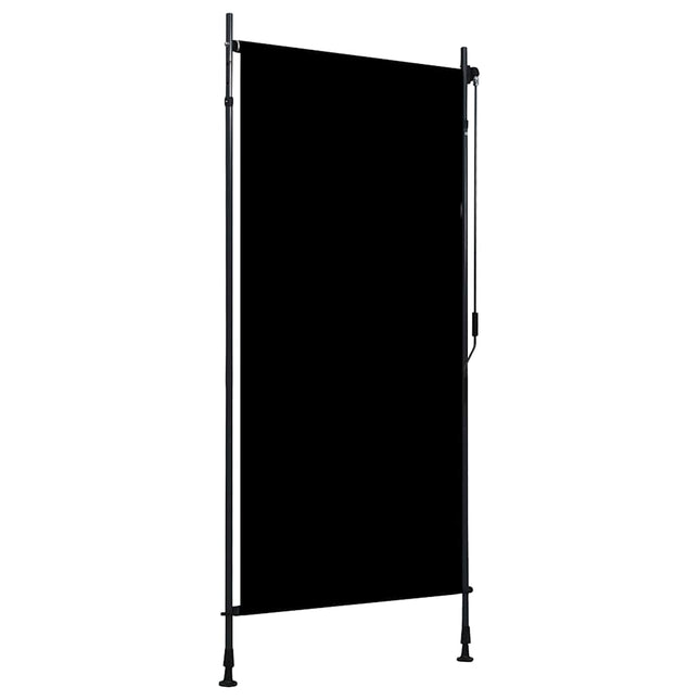 udendørs rullegardin 100x270 cm antracitgrå