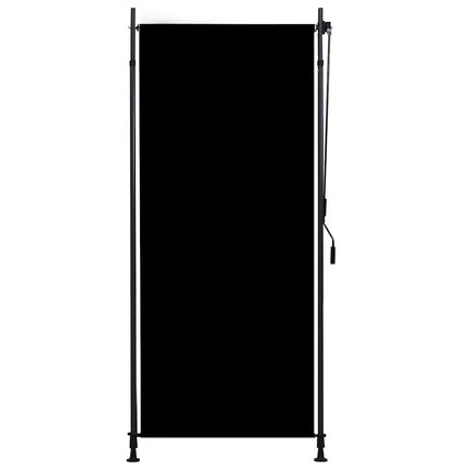 udendørs rullegardin 100x270 cm antracitgrå