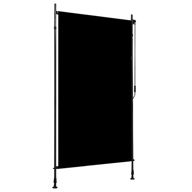 udendørs rullegardin 120x270 cm antracitgrå