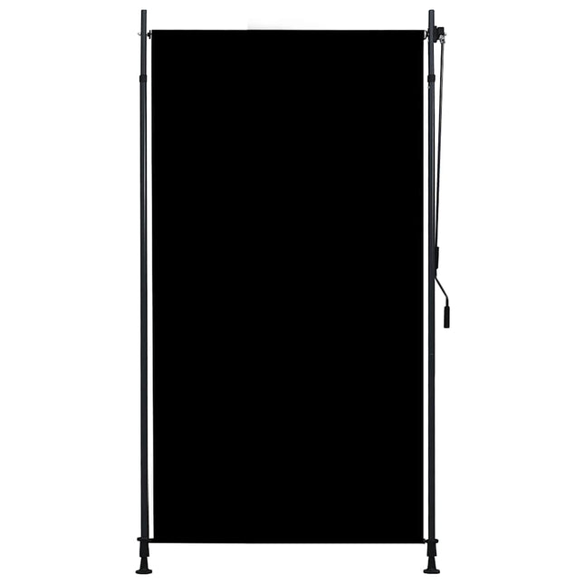 udendørs rullegardin 120x270 cm antracitgrå