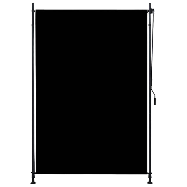 udendørs rullegardin 150x270 cm antracitgrå
