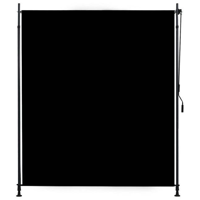 udendørs rullegardin 200x270 cm antracitgrå