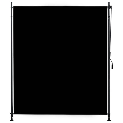udendørs rullegardin 200x270 cm antracitgrå
