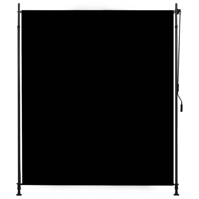 udendørs rullegardin 200x270 cm antracitgrå