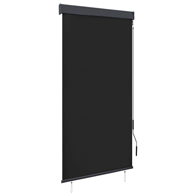 udendørs rullegardin 80x250 cm antracitgrå