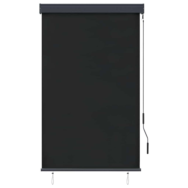 udendørs rullegardin 100x250 cm antracitgrå