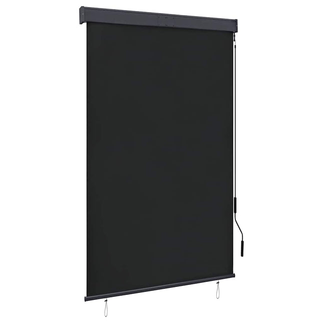udendørs rullegardin 120x250 cm antracitgrå