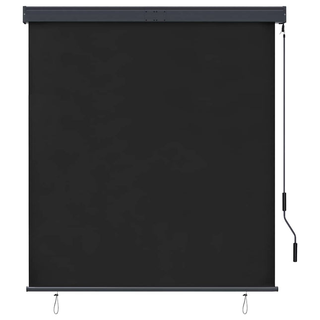 udendørs rullegardin 140x250 cm antracitgrå