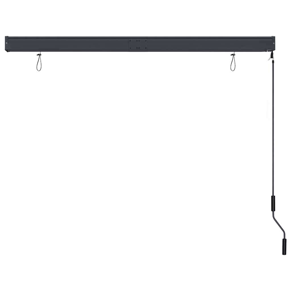 udendørs rullegardin 160x250 cm cremefarvet
