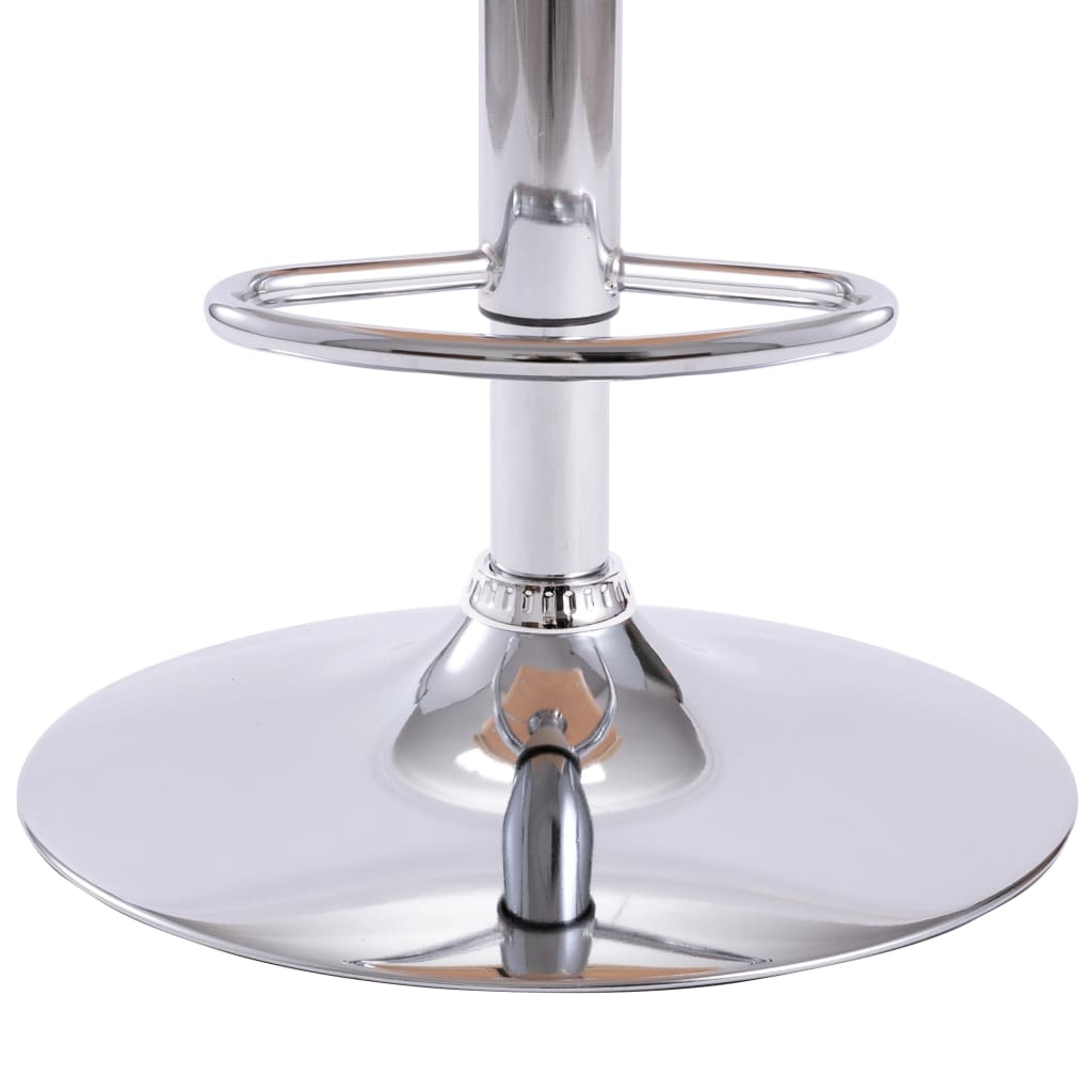 barstol kunstlæder cremefarvet