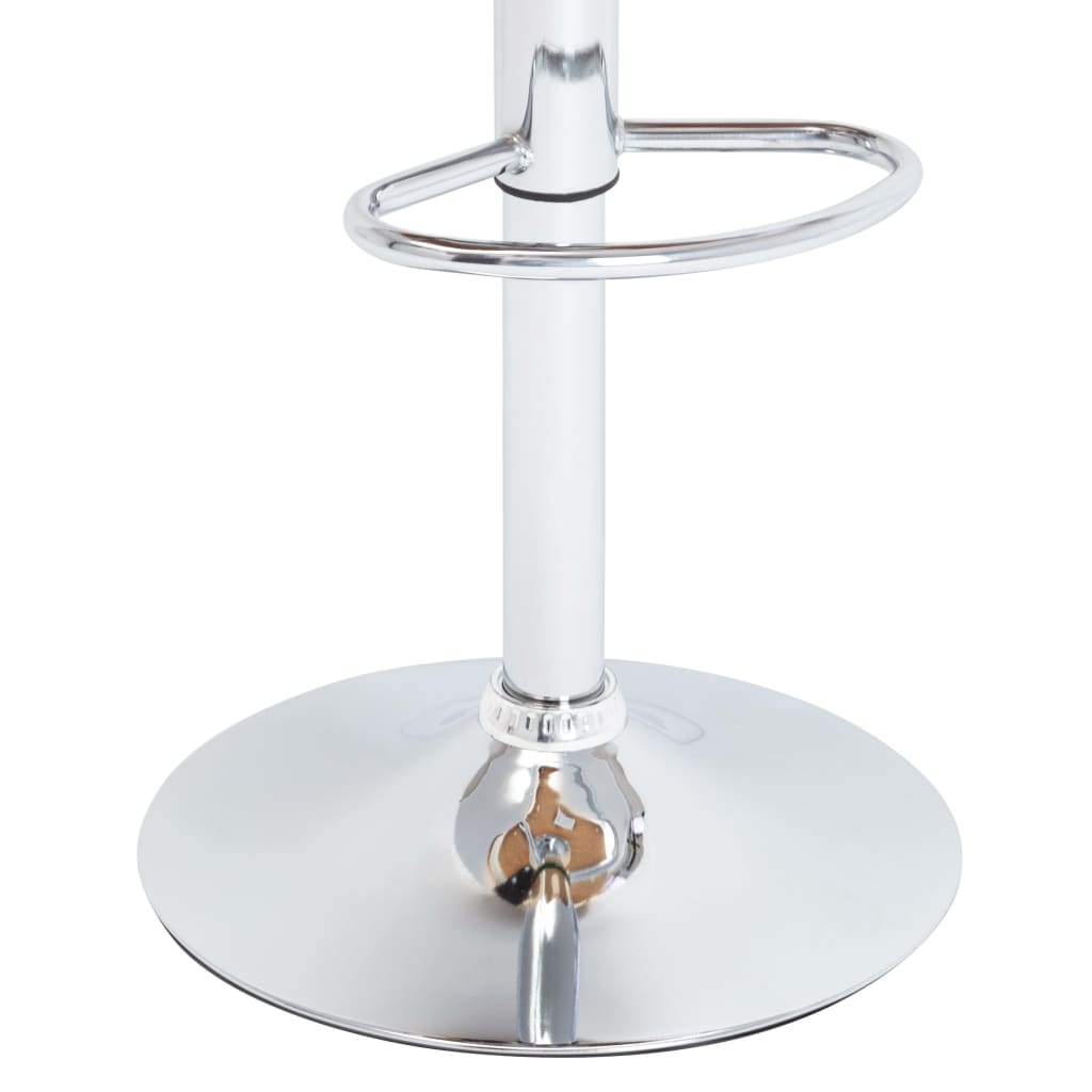 barstol kunstlæder cremefarvet