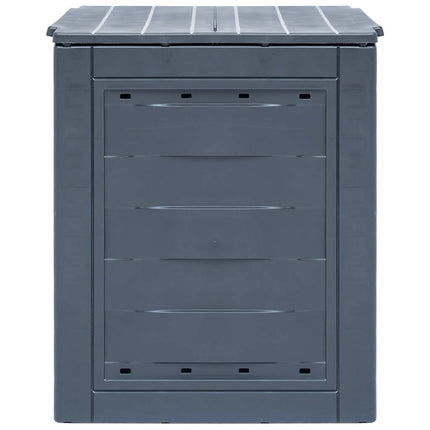 kompostbeholdere til haven 3 stk. 60 x 60 x 73 cm 780 l grå