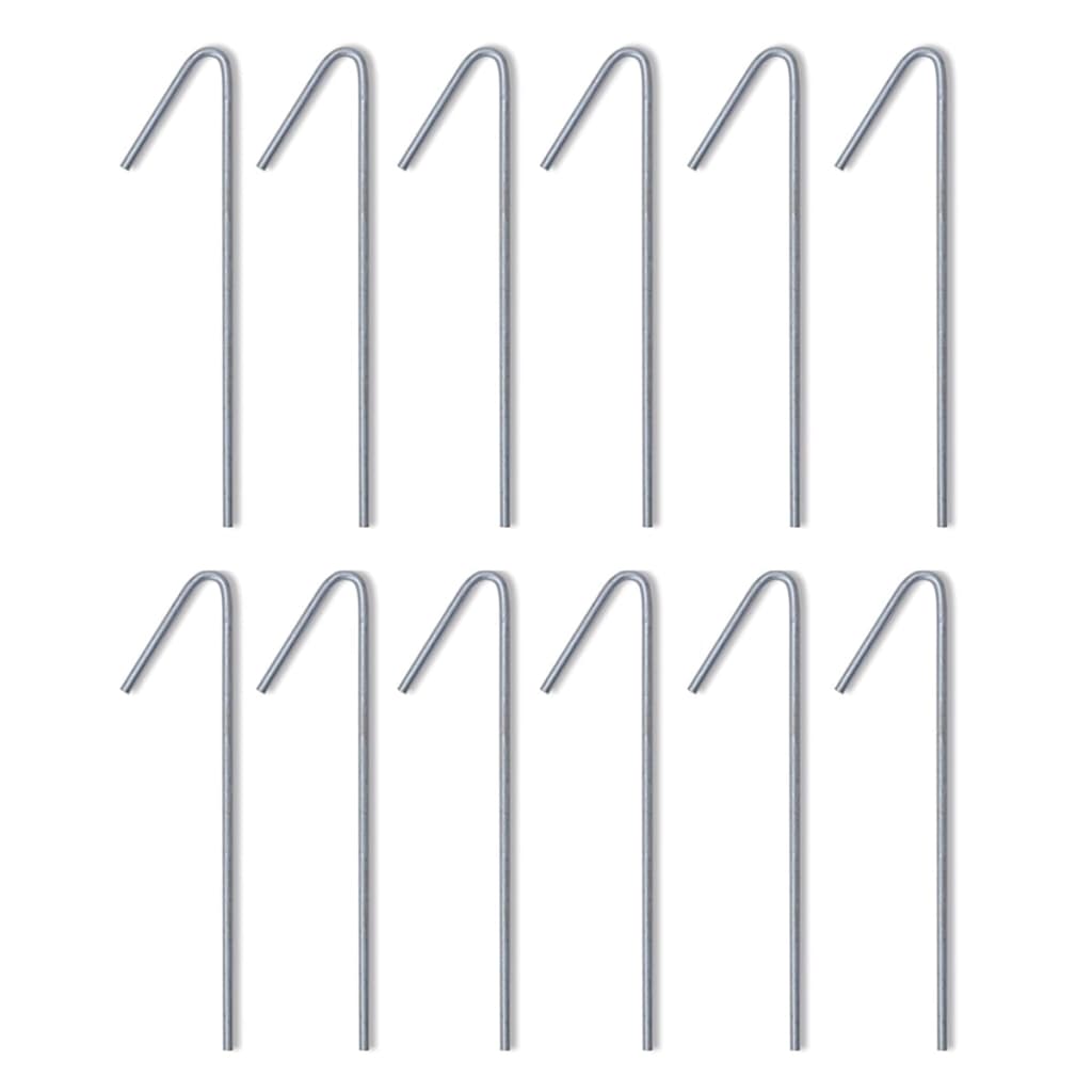 foldbart festtelt med 4 sidevægge 3 x 6 m stål blå