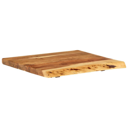 bordplade til toiletbord 58x52x3,8 cm massivt akacietræ