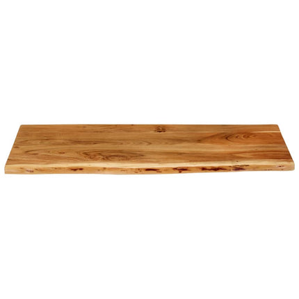 bordplade til toiletbord 114x52x2,5 cm massivt akacietræ