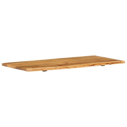bordplade til toiletbord 114x52x2,5 cm massivt akacietræ